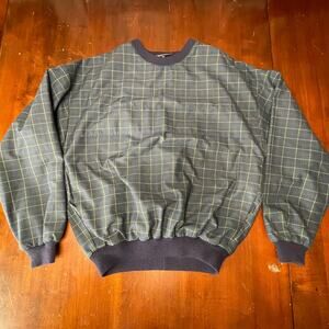 Sunderland of Scotland Original Weatherbeater Golf Pullover Tartan Plaid Medium